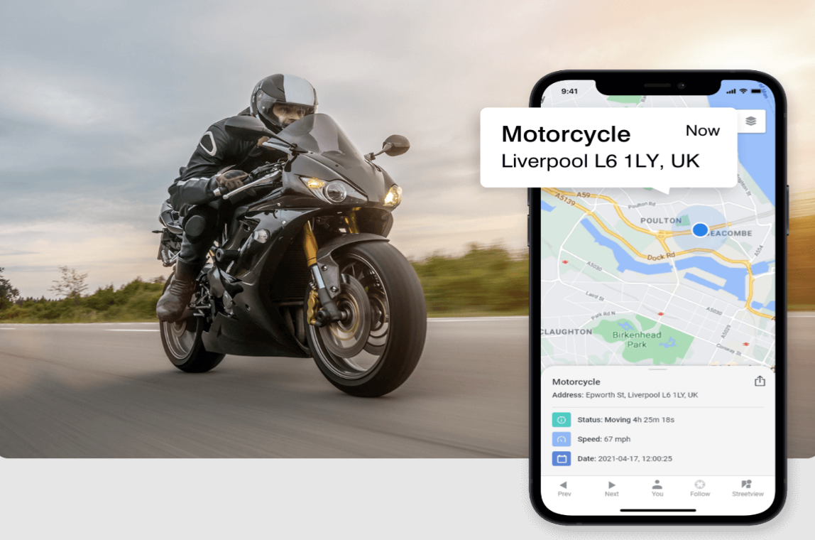 GPS Motorcycle Tracker